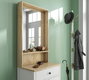 Hanah Home Soporte de Pasillo FRN-20078 Madera y Blanco